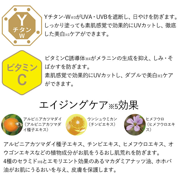 薬用UV美白エッセンシャルベース（医薬部外品）（日やけ止め・化粧下地