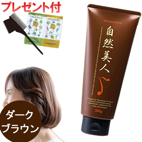 自然美人 ライトブラウン（200g）【アップワード】白髪隠し ヘアケア