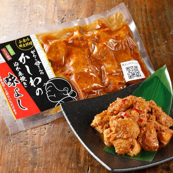 がんこ母さんのかしわのぬかだき（真空詰200g）【味よし】