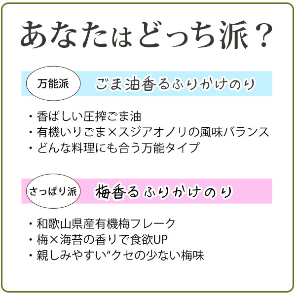 あなたはどっち派?