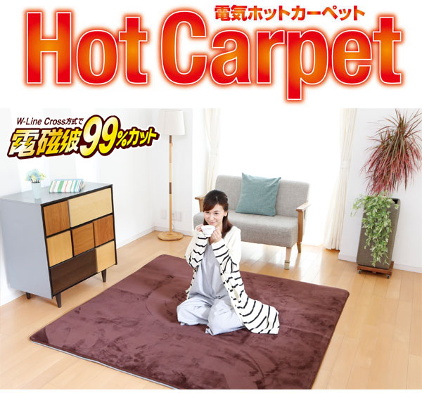 ゼンケン 電気ホットカーペット 電磁波99%カット!
