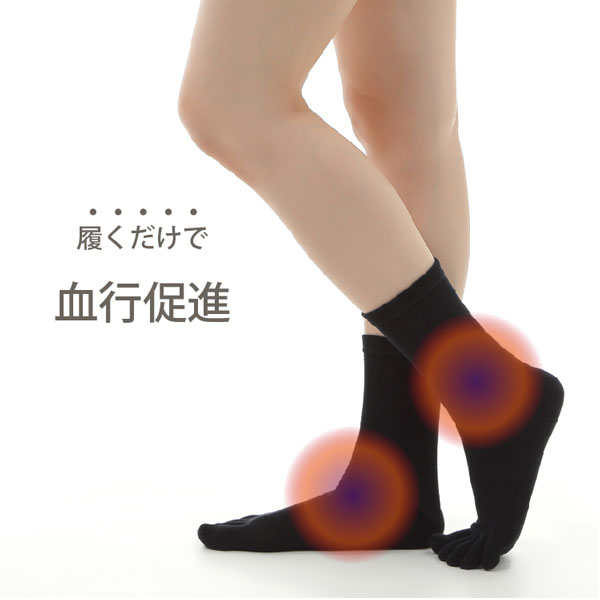 履くだけで血行促進
