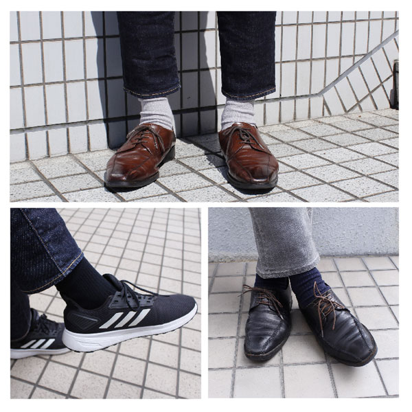 IFMC.ビジネス靴下のサイズと素材について