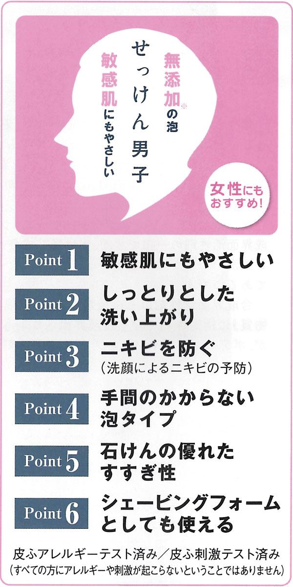 メンズシャボン フェイシャルソープ つめかえ用（250ml）【シャボン玉】