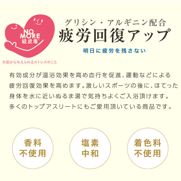 グリシン・アルギニン配合。疲労回復アップ