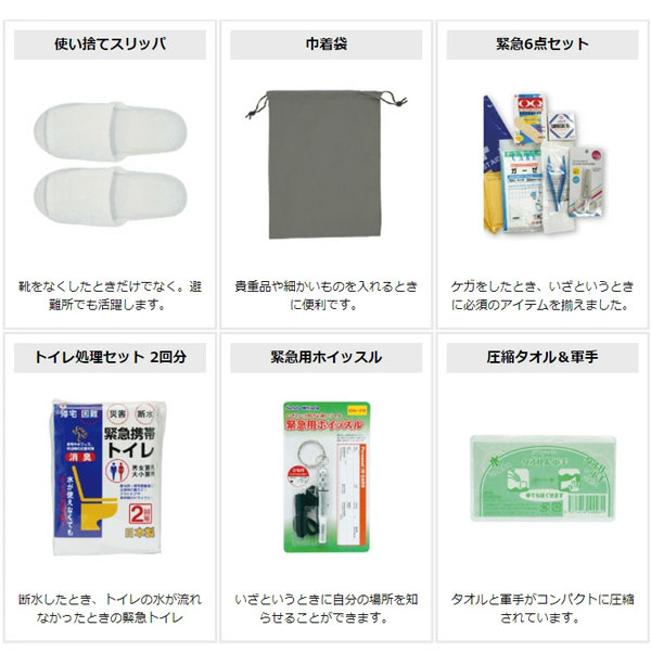 エコワン防災グッズセット