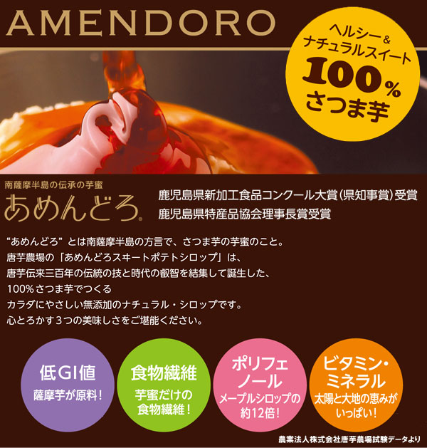 南薩摩半島の伝承芋蜜 あめんどろ