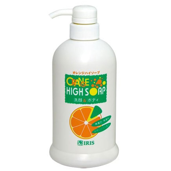 オレンジハイソープ（600ml）【アイリス】洗顔 クレンジング 洗顔料