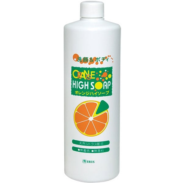オレンジハイソープ・詰替（940ml）【アイリス】洗顔 クレンジング