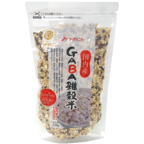 【5月新商品】国内産 GABA雑穀米（230g）【ベストアメニティ】