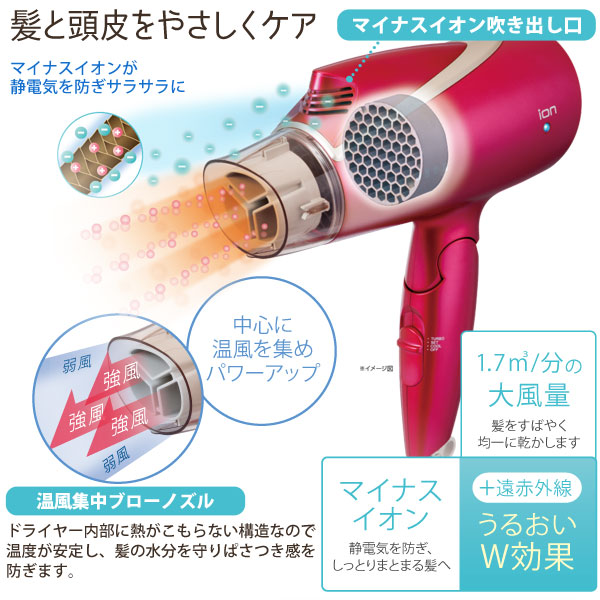髪と頭皮を優しくケア