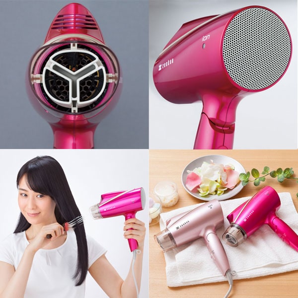 ゼンケン 電磁波低減 ヘアードライヤー ピンク Zd 1000p ゼンケン