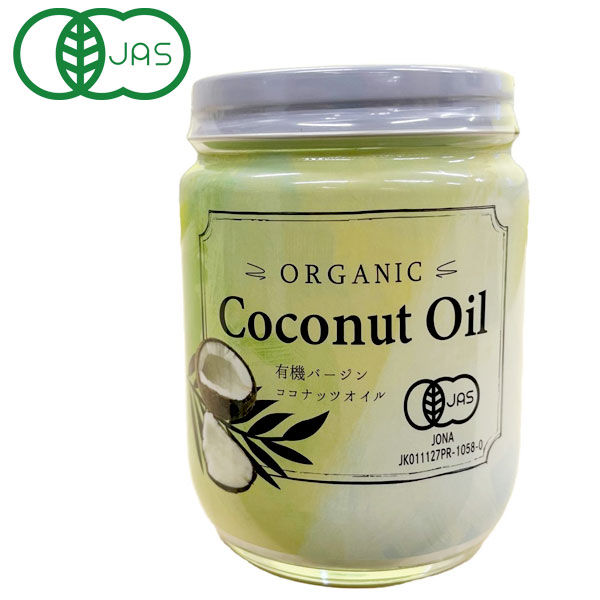 オーガニックバージンココナッツオイル 185g ビン むそう オーガニックバージンココナッツオイル 185g ビン むそう
