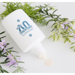 オーガニックUVミルク（SPF50・PA+++）（30ml）【グリーンノート】