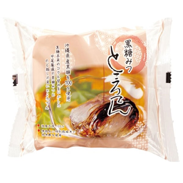 【4月新商品】ところてんONECUP黒蜜（155g）【中尾食品工業】