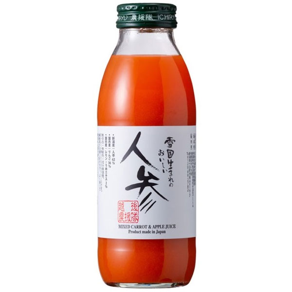 雪国生まれのおいしい人参ミックスジュース 350ml いち粒 にんじんジュース ニンジンジュース キャロットジュース