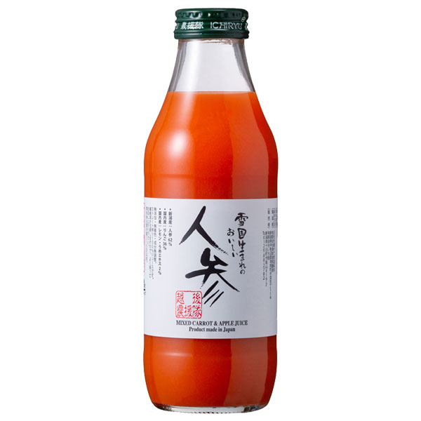 雪国生まれのおいしい人参ミックスジュース（500ml）【いち粒