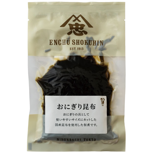 【6月新商品】おにぎり昆布（佃煮）（100g）【遠忠食品株式会社】