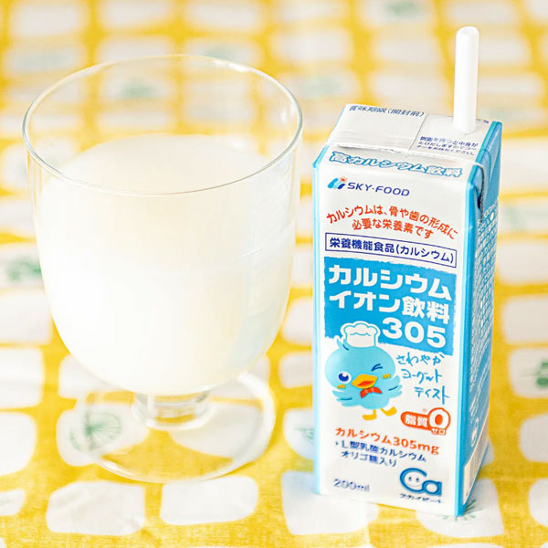 スカイビート・カルシウムイオン飲料305（200ml×24本）【スカイ・フード】