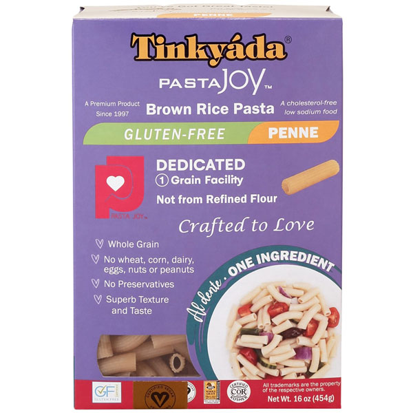お米パスタ 玄米ペンネ（454g）【Tinkyada】