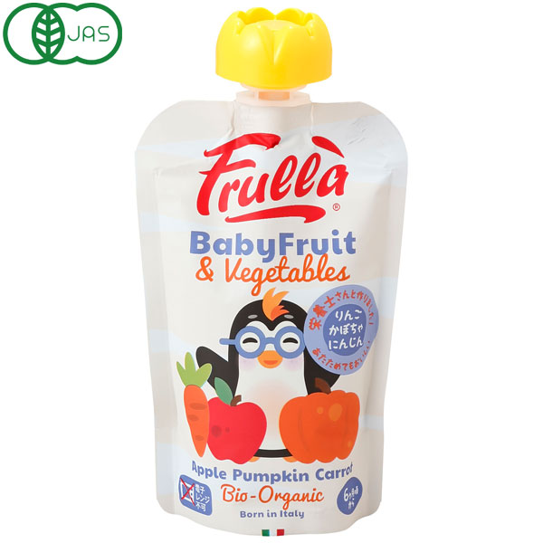 Frulla 有機ベビースムージー りんご・かぼちゃ・にんじん