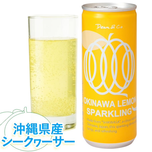 【6月新商品】Dean＆Co．沖縄レモンスパークリング（250ml）缶【マルカイコーポレーション】
