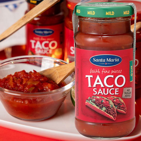 サンタマリア タコソース マイルド（230g）ビン【ウィズメタックフーズ】