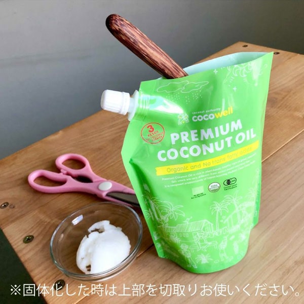 o70711011ココウェル香りの無いココナッツオイル460g×18【1ケース