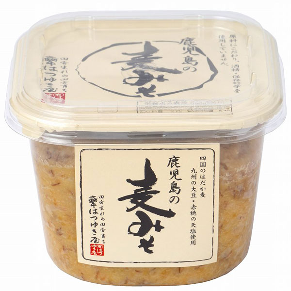 鹿児島の麦みそ（500g）【はつゆき屋】