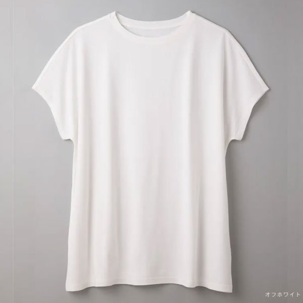TAKEFU竹布 ショートスリーブTシャツ（レディース）コーラル