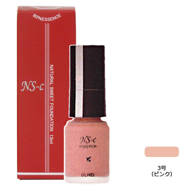 【得市価格】ナチュラルスィートファンデーションS 3号（ピンク）（13ml）【ジュポン化粧品本舗】【クーポン券使用不可】