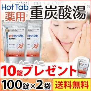 薬用 Hot Tab ホットタブ 重炭酸湯 2袋セット