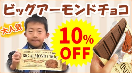 ビッグアーモンドチョコ