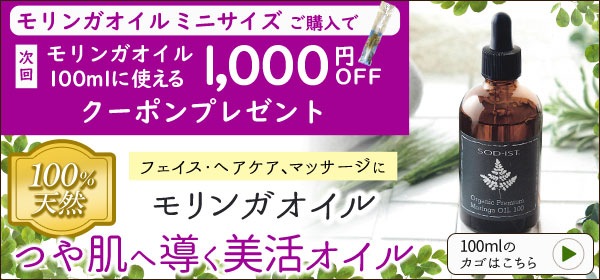 モリンガオイルはこちら