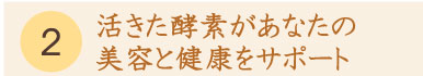 一日一糀の活きた酵素があなたの美容と健康をサポート